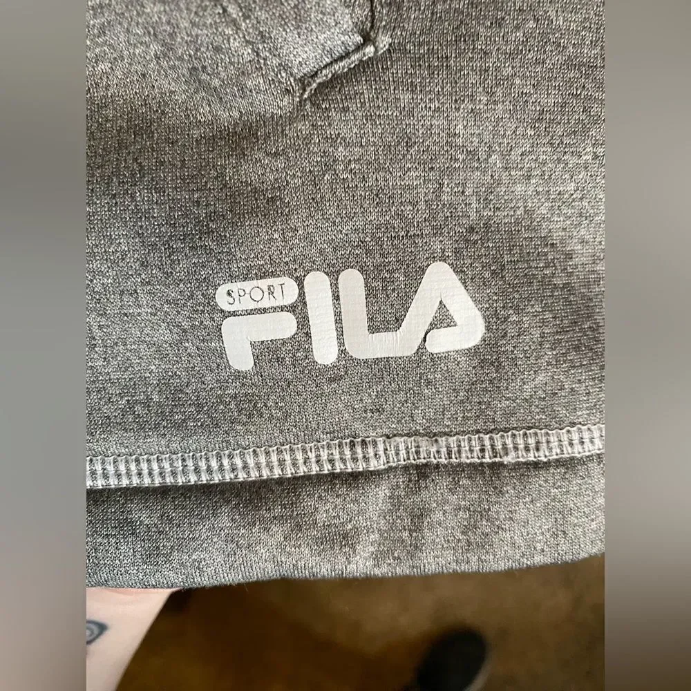 ‎Fila fitted workout jacket grey medium - Picture 3 of 7